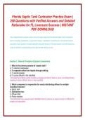 Ultimate Florida Septic Tank Contractor Exam Prep Bundle &ndash; Full Coverage Practice Tests & Answers