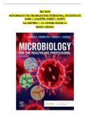 Test Bank For Microbiology for the Healthcare Professional&comma; 3rd Edition By Karin C&period; VanMeter&comma; Robert J&period; Hubert