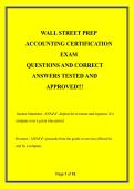 Wall Street Prep Accounting Exam Package &ndash; Complete Study & Practice Bundle