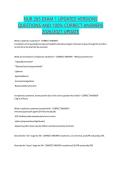 NUR 265 EXAM 1 UPDATED VERSIONS  QUESTIONS AND 100&percnt; CORRECT ANSWERS  2026&sol;2027 UPDATE 