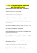 AAPD QE Board Review Questions and Correct Answers