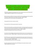 NUR 265 EXAM 4 QUESTIONS AND  CORRECT ANSWERS 100&percnt; PASS  LATEST UPDATED 2026&sol;2027 