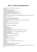 ACCS - Patient Assessment Part 1