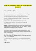 BIOD 102 Portage Learning - Lab 3 Exam&colon; Reflexes 2026&sol;2027 &vert; Verified Q&A &vert; 100&percnt; Correct &vert; Pass Guaranteed - A&plus; Graded