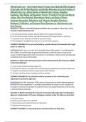 Administrative Law &ndash; Government Actions Practice Exam Updated 2026 &vert; Complete Study Guide with Verified Questions and Detailed Rationales Covering Principles of Administrative Law&comma; Judicial Review of Administrative Actions&comma; Delegated Legislation&comma; Rule-Mak