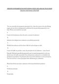 HESI RN FUNDAMENTALS EXIT EXAM LATEST 2025-2026 ACTUAL EXAM Questions And Answers 2025&sol;2026