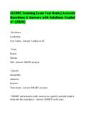 ALERRT Training Exam Test Bank &vert; Accurate Questions & Answers with Solutions Graded A&plus; &lpar;2026&rpar;