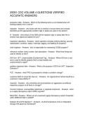 2S051 CDC VOLUME 4 QUESTIONS VERIFIED ACCURATE ANSWERS