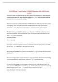 BUNDLE FOR NUR 370 EXAMS &vert; ALL Questions UPDATED with 100&percnt; Correct Answers &vert; Complete and Accurate