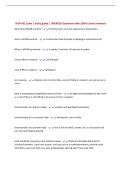 NUR 432 Exam 2 study guide &vert; UPDATED Questions with 100&percnt; Correct Answers