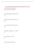 NUR 1105 FINAL EXAM &vert; UPDATED Questions with 100&percnt; Correct Answers