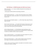 NUR 3450 Exam 1 &vert; UPDATED Questions with 100&percnt; Correct Answers