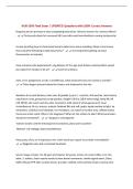NUR 3500 Final Exam &vert; UPDATED Questions with 100&percnt; Correct Answers