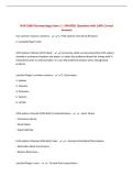 NUR 3500 Pharmacology Exam 1 &vert; UPDATED Questions with 100&percnt; Correct Answers