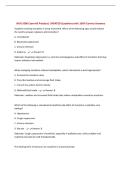 BUNDLE FOR NURS 3500 EXAMS &vert; ALL Questions UPDATED with 100&percnt; Correct Answers &vert; Complete and Accurate