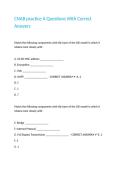 CNAB practice A Questions With Correct Answers