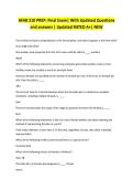 AFAB 210 PREP&colon; Final Exam&vert; With Updated Questions and answers &vert; Updated RATED A&plus;&vert; NEW