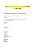 ABH test 1&vert; Questions and answers &vert; Updated RATED A&plus; &vert; NEW 2026