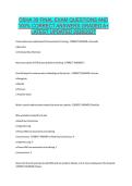 OSHA 30 FINAL EXAM QUESTIONS AND  100&percnt; CORRECT ANSWERS GRADED A&plus;  LATEST UPDATED 2026&sol;2027 
