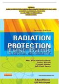 Test Bank for Radiation Protection in Medical Radiography 7th Edition by Mary Alice Statkiewicz Sherer &vert; ISBN&colon; 9780323172202 &vert; Chapters 1-14&comma; Guide A&plus;