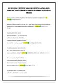 ICC CWI EXAM &vert; CERTIFIED WELDING INSPECTOR&vert;ACTUAL QUESTIONS AND VERIFIED ANSWERS&vert;GRADED A&plus;&vert;BRAND NEW 2026 UPDATE&excl;&excl;&excl;&excl;&excl;