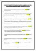 QUICKBOOKS CERTIFICATION EXAM&vert;ACTUAL QUESTIONS AND VERIFIED ANSWERS&vert;GRADED A&plus;&vert;BRAND NEW 2026 UPDATE&excl;&excl;&excl;&excl;&excl;