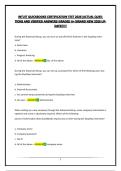 INTUIT QUICKBOOKS CERTIFICATION TEST 2026&vert;ACTUAL QUESTIONS AND VERIFIED ANSWERS&vert;GRADED A&plus;&vert;BRAND NEW 2026 UPDATE&excl;&excl;&excl;&excl;&excl;