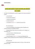 Kaplan & Sadock&rsquo;s Synopsis of Psychiatry &ndash; PSY 401 &lpar;or Equivalent&rpar; &ndash; 2026 &ndash; Exam Questions and Answers &OpenCurlyDoubleQuote;Get It Right&rdquo;