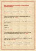 AFAB 110 MIDTERM STUDY GUIDE UNITS 1- 8 QUESTIONS AND  ANSWERS &lpar;SCORED&rpar; A&plus;&period; 