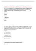 BUNDLE FOR OEC EXAMS &vert; ALL Questions UPDATED with 100&percnt; Correct Answers &vert; Complete and Accurate