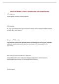 OPOTA SPO Review &vert; UPDATED Questions with 100&percnt; Correct Answers