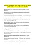 Ammunition Handlers Ammo 108 Course with All Correct & 100&percnt; Verified Answers &vert;Guaranteed to Pass