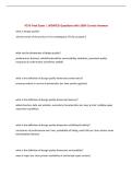 P370 Final Exam &vert; UPDATED Questions with 100&percnt; Correct Answers