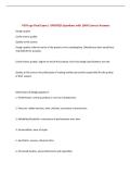 P370 ops Final Exam &vert; UPDATED Questions with 100&percnt; Correct Answers
