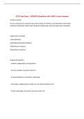 BUNDLE FOR P370 EXAMS &vert; ALL Questions UPDATED with 100&percnt; Correct Answers &vert; Complete and Accurate
