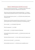 PBS Exam &vert; UPDATED Questions with 100&percnt; Correct Answers