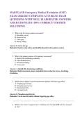 Crush the Maryland EMT Exam 2026&sol;2027 &ndash; Complete Accurate Questions&comma; Well-Elaborated Answers & Rationales &vert; 100&percnt; Verified Solutions &vert; Instant PDF