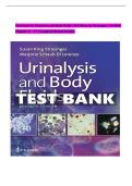 Test Bank for Urinalysis and Body Fluids&comma; 7th Edition by Susan King Strasinger & Marjorie Schaub Di Lorenzo &vert; Chapters 1-17 &vert; Questions & Answers with Detailed Rationales &vert; Clinical Laboratory Science&comma; MLT & MLS Exam Prep PDF