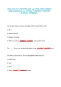 SBVC DR&period; PAUL PSYCHOLOGY 100 FINAL EXAM NEWEST  2026 QUESTIONS and CORRECT DETAILED ANSWERS  ALREADY GRADED A&plus; 