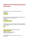 OUPV Rules Of The Road Exam Questions And Answers