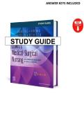 Study Guide for Lewis Medical-Surgical Nursing 12th Edition &ndash; Complete Notes&comma; Practice Questions & NCLEX Prep &lpar;Harding&comma; Kwong&comma; Hagler&rpar;
