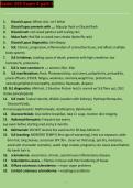 Galen 265 Exam 4 part 1 Q & A