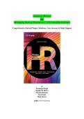 Solutions Manual for Managing Human Resources &lpar;11th Canadian Edition&rpar; &ndash; Chapter Solutions & Case Answers &vert; Singh&comma; Risavy&comma; Belcourt