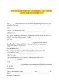  IICRC OCT EXAM QUESTIONS AND ANSWERS - 100&percnt; VERIFIED - LATEST 2026 - GUARANTEED PASS
