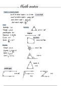 Maths notes 