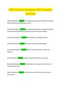 DMI Pro Exam Questions With Complete  Solutions