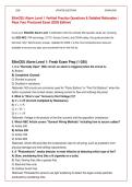  EliteCEU Alarm Level 1&colon; 250 Verified Practice Questions & Detailed Rationales