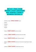 BIO 210 - FINAL EXAM REVIEW LATEST 2026-2027 QUESTIONS AND VERIFIED CORRECT ANSWERS 100- RANTEED PASS GRADED A&plus;&lowbar;&period;docx