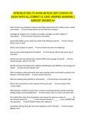 INTRODUCTION TO AMMUNITION CERT &lpar;AMMO-45&rpar; EXAM WITH ALL CORRECT & 100&percnt; VERIFIED ANSWERS &vert;ALREADY GRADED A&plus;