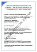 Comprehensive ATI RN Medical Surgical Proctored Exam 2023-2025 WITH NGN 100 Questions